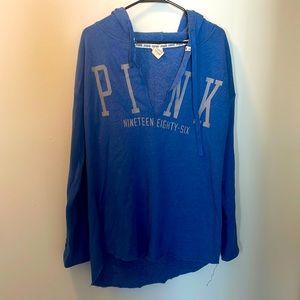 Blue light weight sweatshirt from Pink by Victoria’s Secret